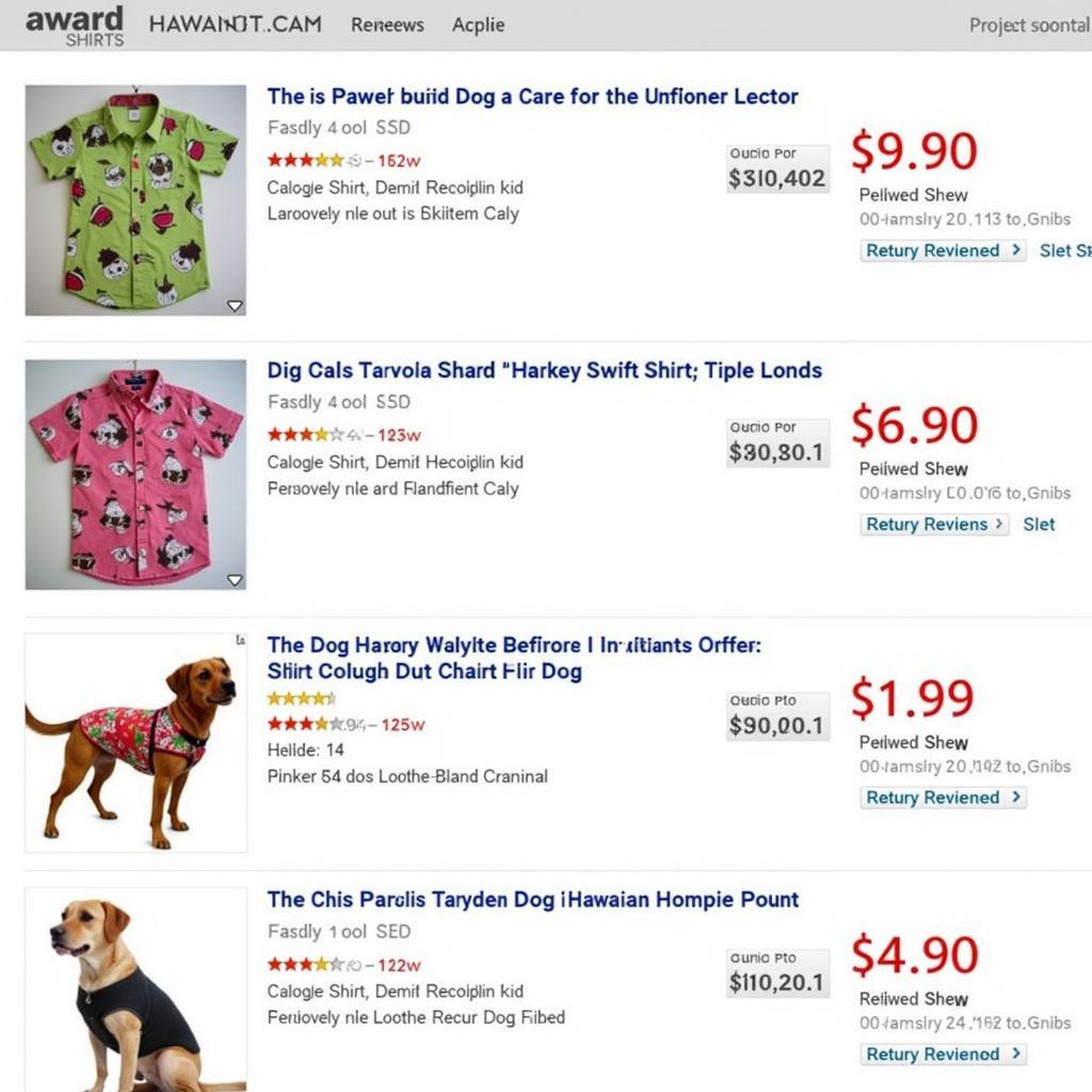 Dog Hawaiian Shirt Online Retailers