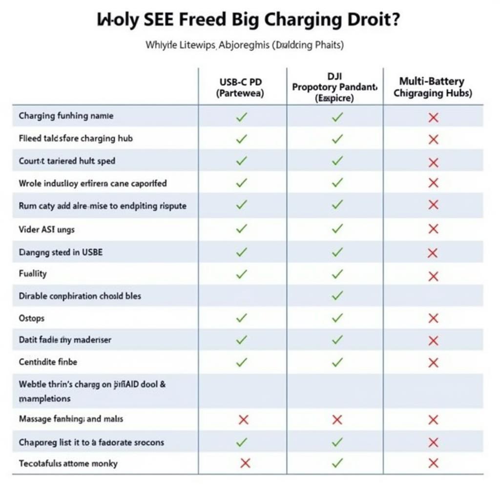 Comparison of Different Drone Charging Protocols