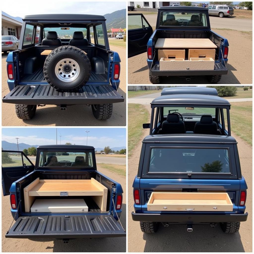 Custom Early Bronco Tailgate Modifications