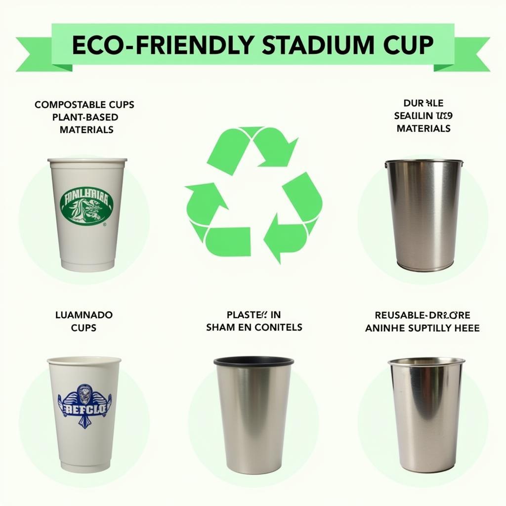 Eco-friendly options for stadium cups