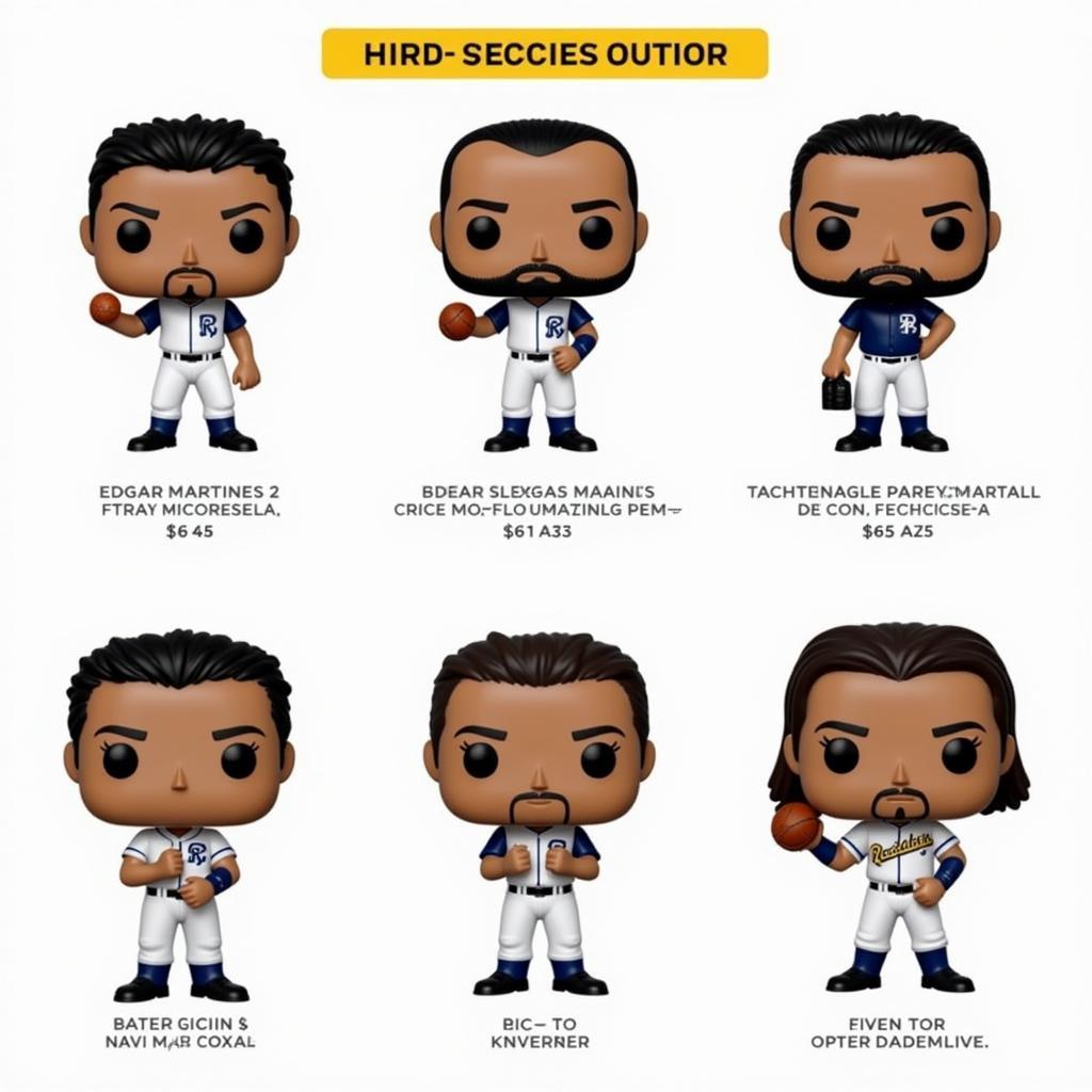 Edgar Martinez Funko Pop Variations