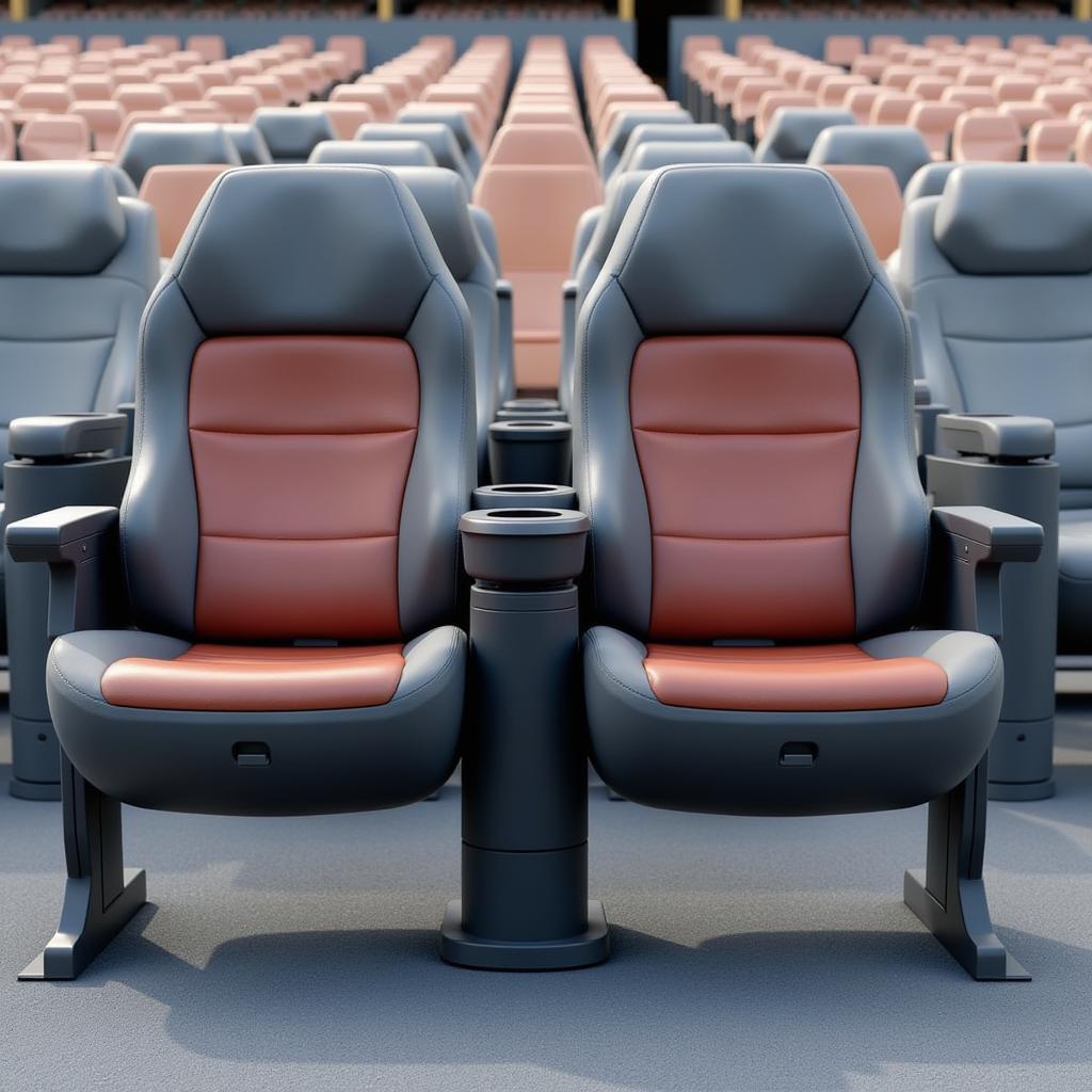 Ergonomic Stadium Seats Design