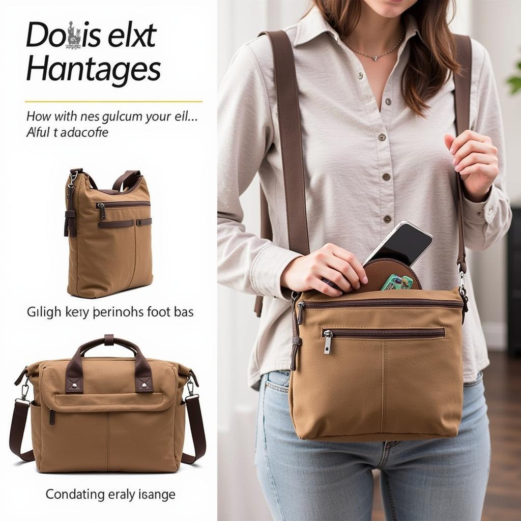 Stylish Everyday 5x9x2 Bag