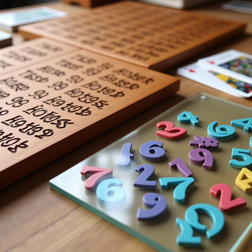 Extra Large Shut the Box Materials