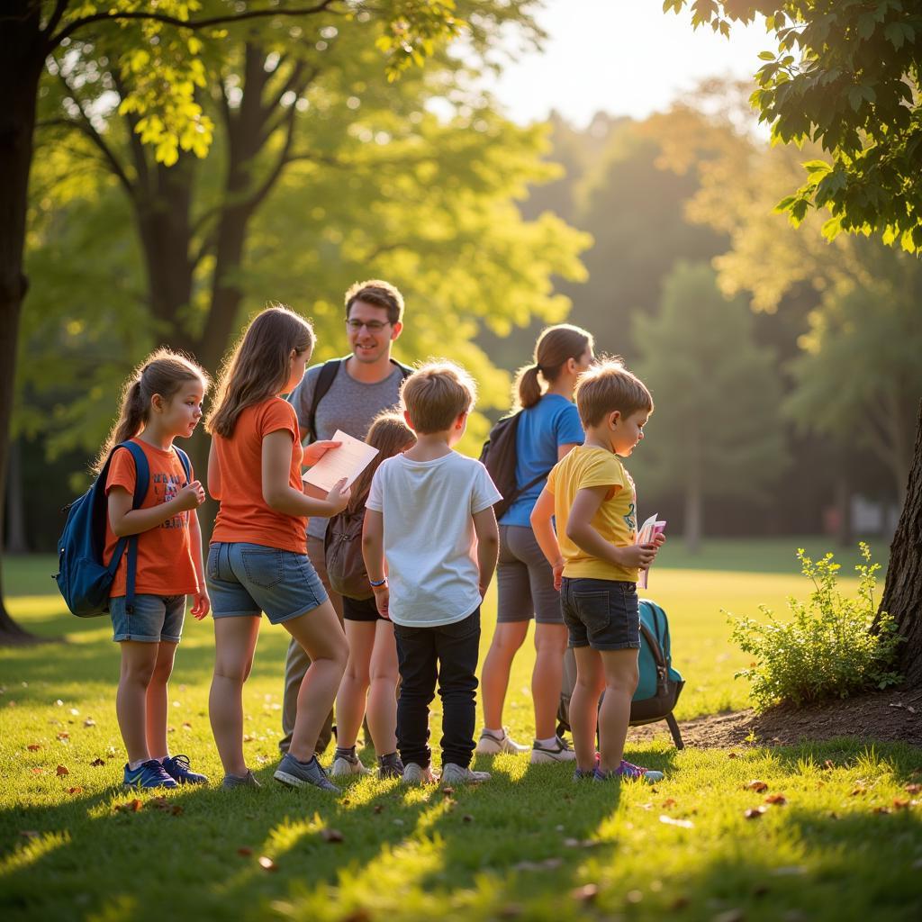 Printable Scavenger Hunt for Family Reunion