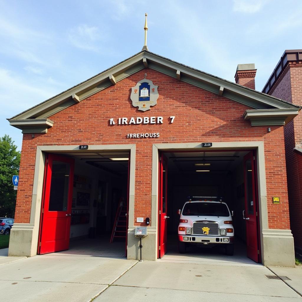 FDNY Ladder 7 firehouse in present day