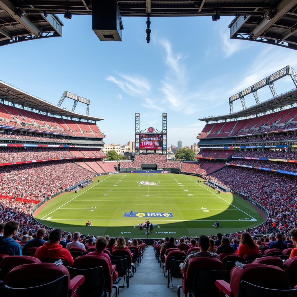 Fedex Field Section 140 View