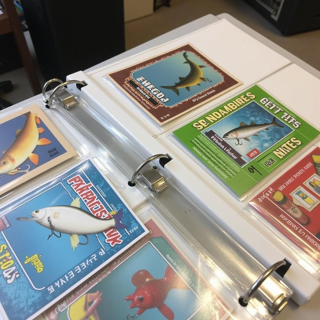 Fishing Trading Card Storage Solutions: Protective Sleeves and Binders