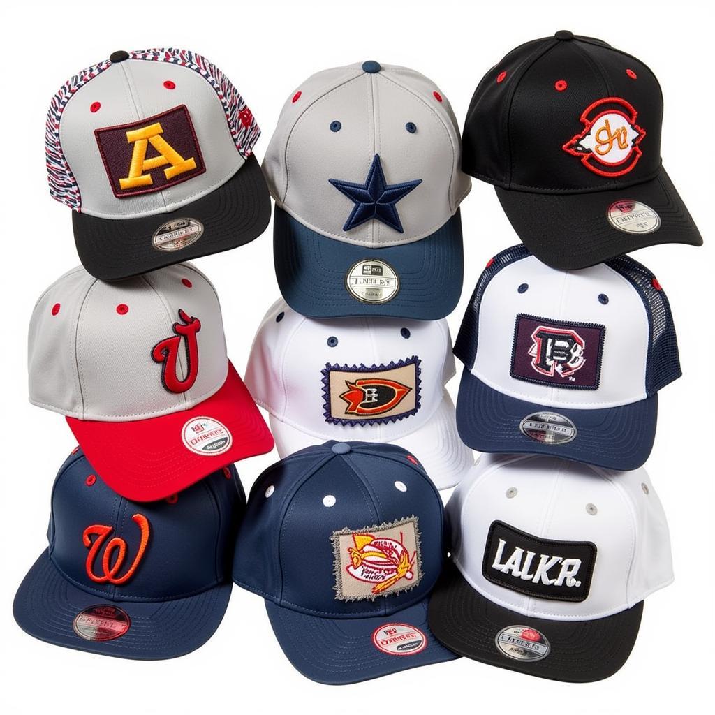 Different Styles of Fitted Hats with Patches New Era