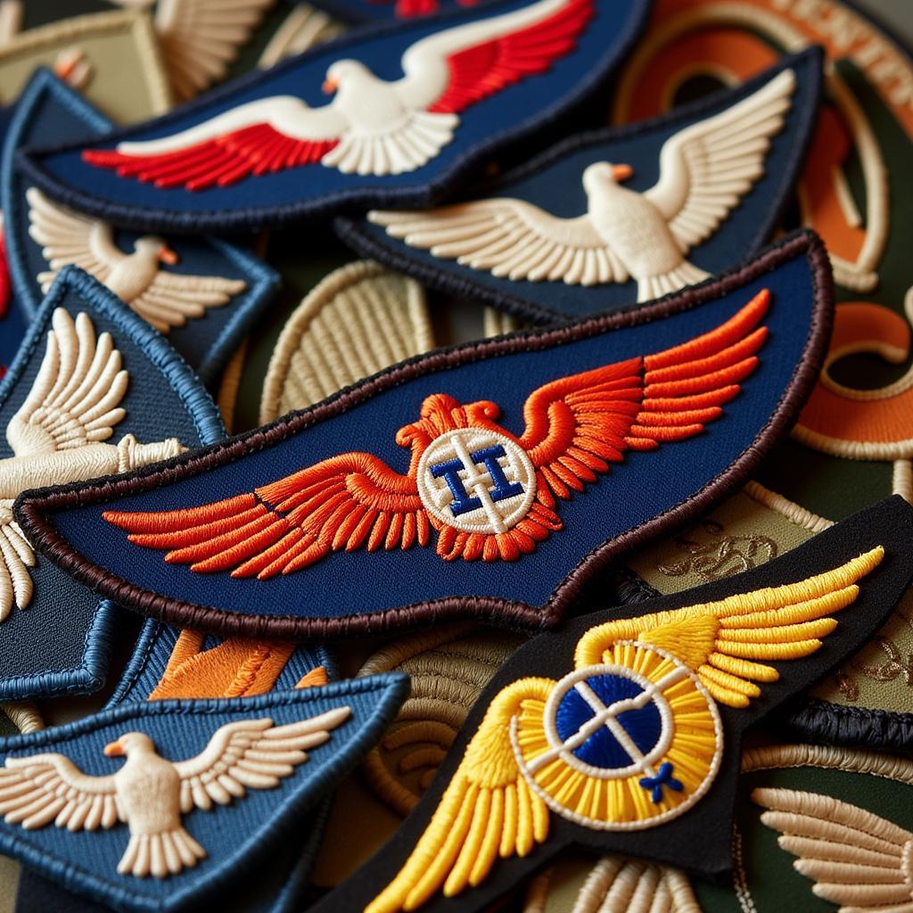 Flying Tigers Patches and Wings