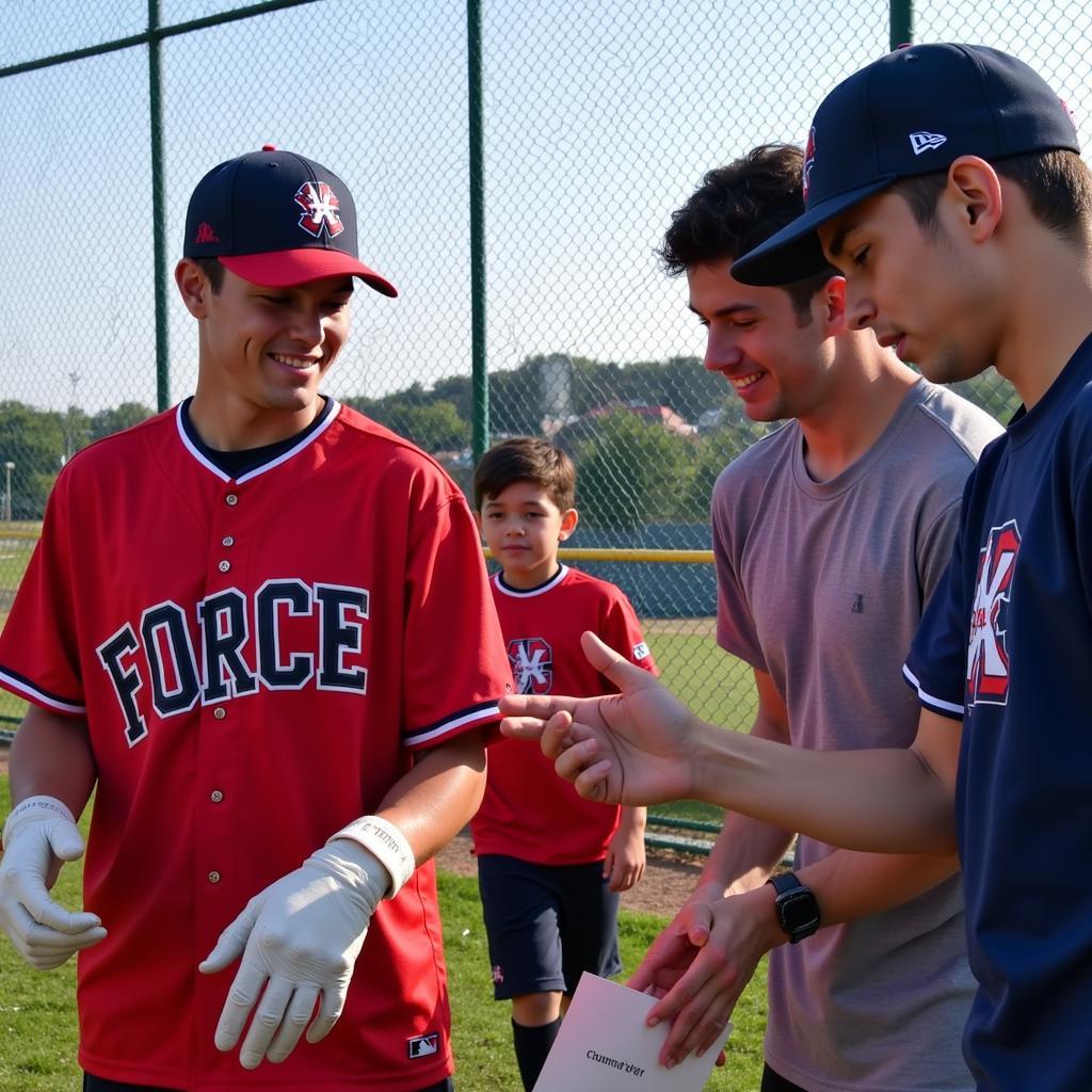 Force Baseball Club Community Engagement