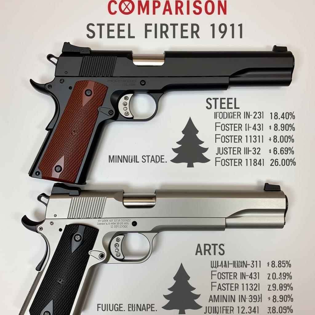 Foster 1911 Frames: Steel vs. Aluminum