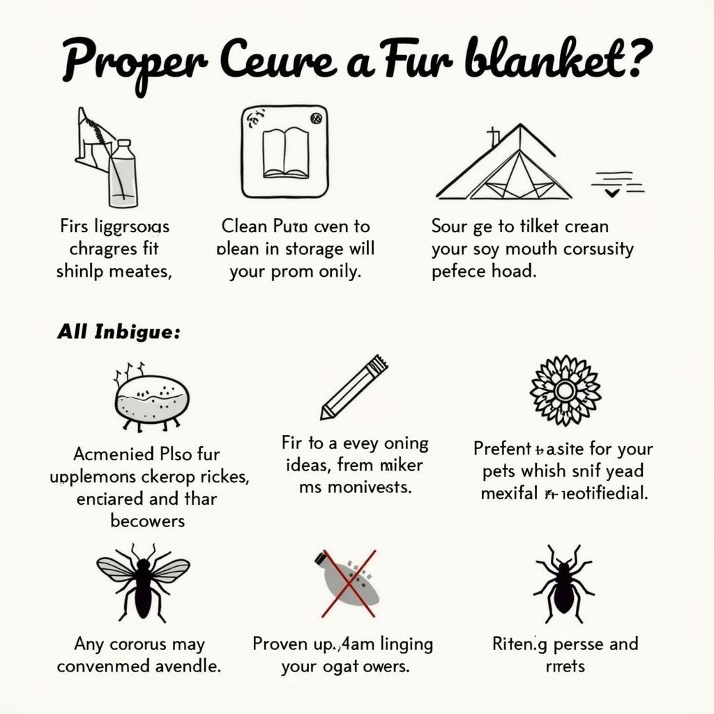 Fur Blanket Care and Storage Tips