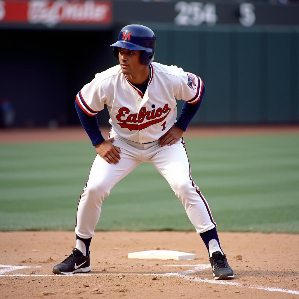 Gary Carter playing for the Montreal Expos