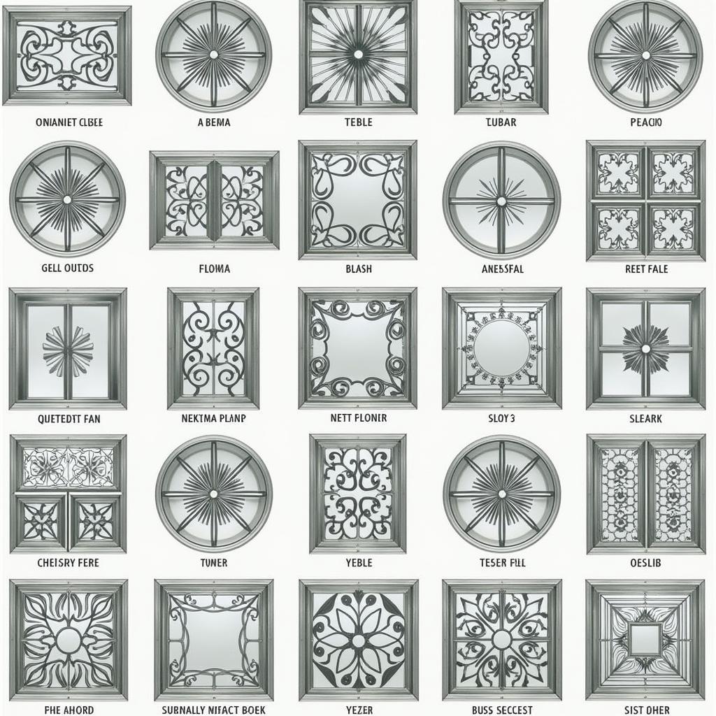 Different Designs of Glass Block Window Fans