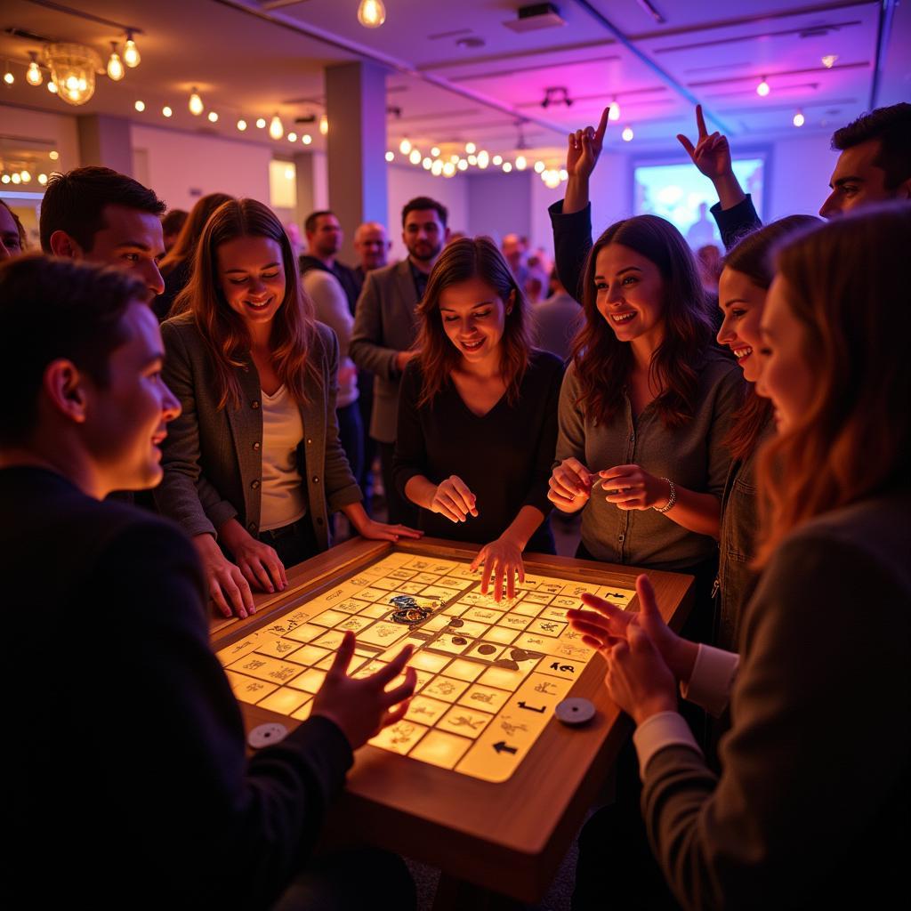 Group Playing Party Games