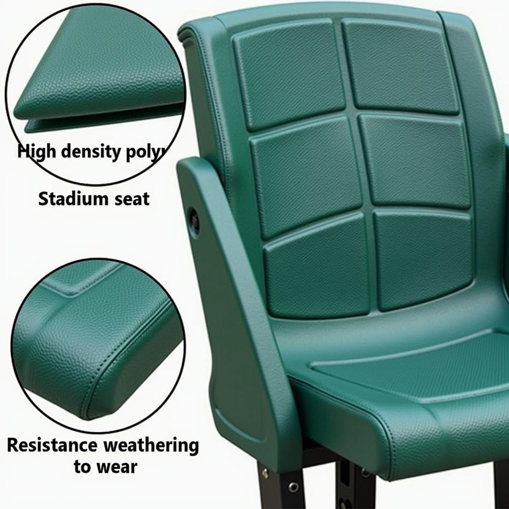 HDPE Stadium Seat Material Durability