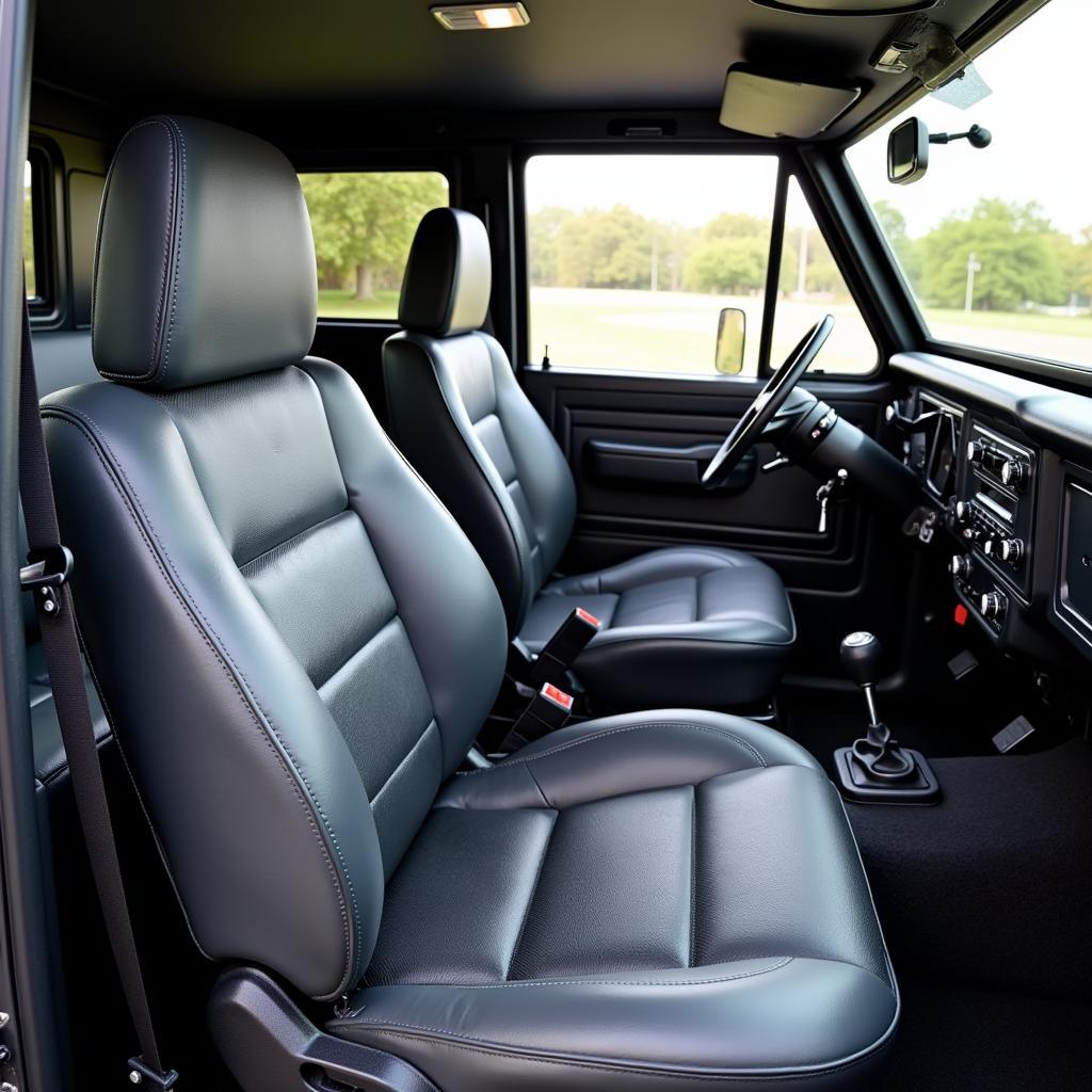 High-Back Bucket Seats for Early Bronco: Enhanced Comfort and Support