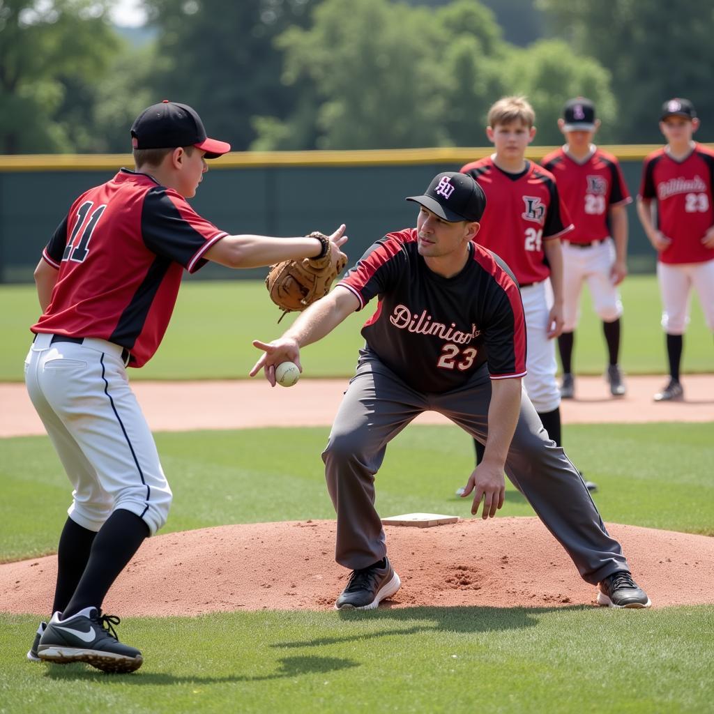 High Point University Baseball Camp Drills