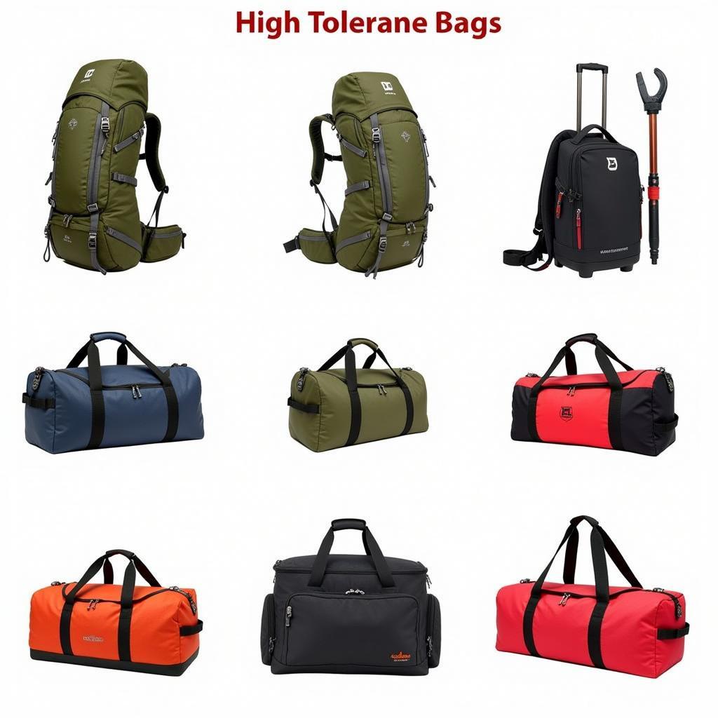 Different Types of High Tolerance Bags for Various Activities