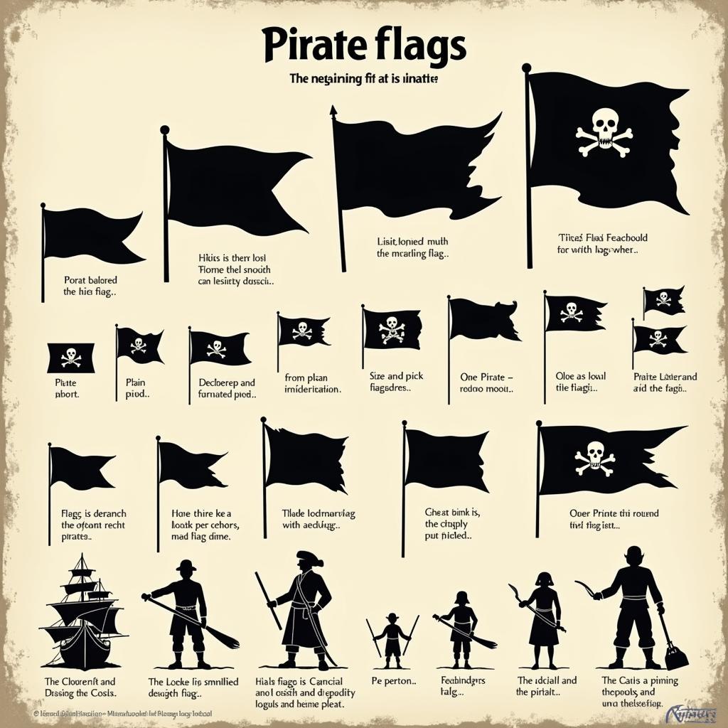 Evolution of Historical Pirate Flags