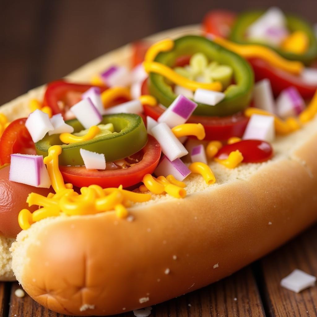 Hot Dog Crown Toppings