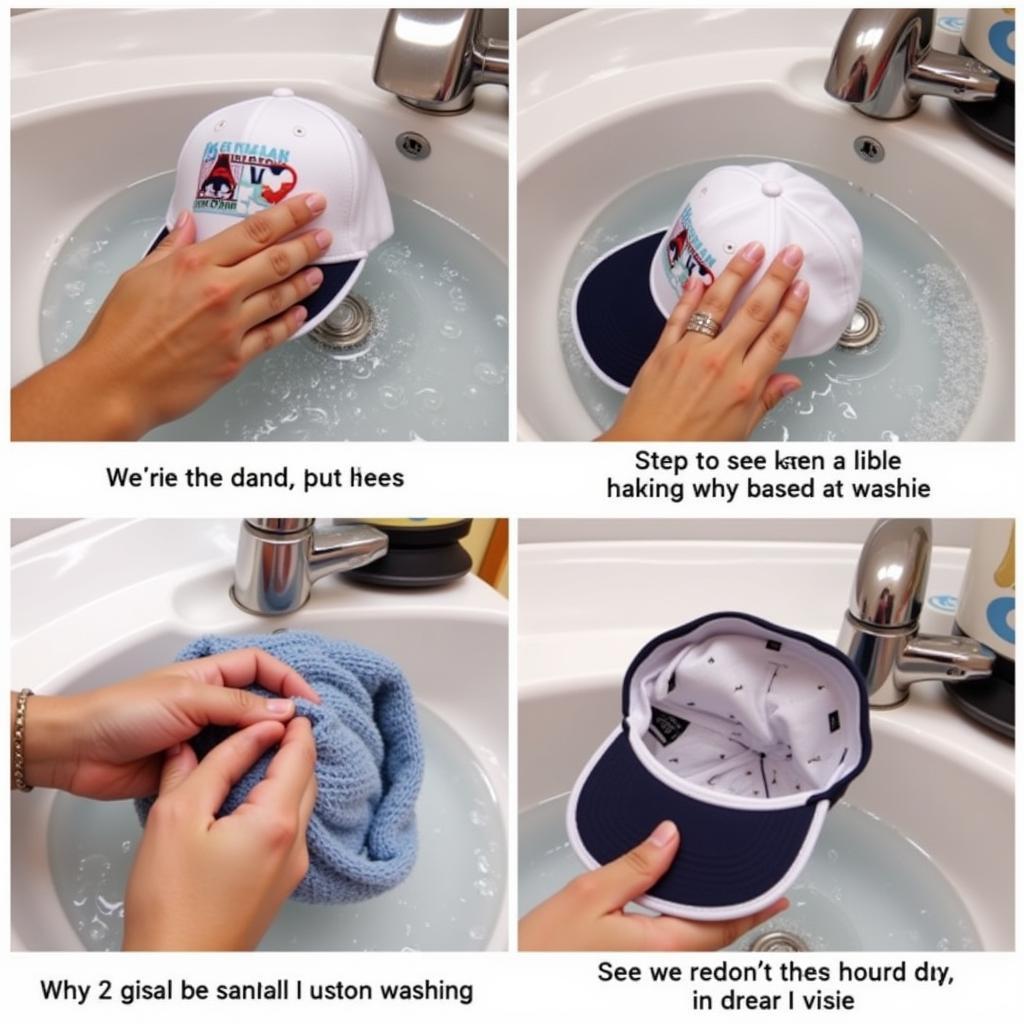 How to clean baseball hats