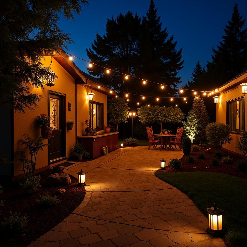 Illuminated Patio Signs: Enhancing Ambiance and Visibility at Night