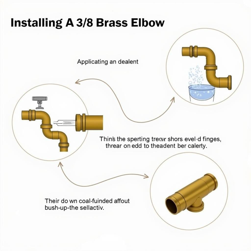 Installing a 3 8 Brass Elbow