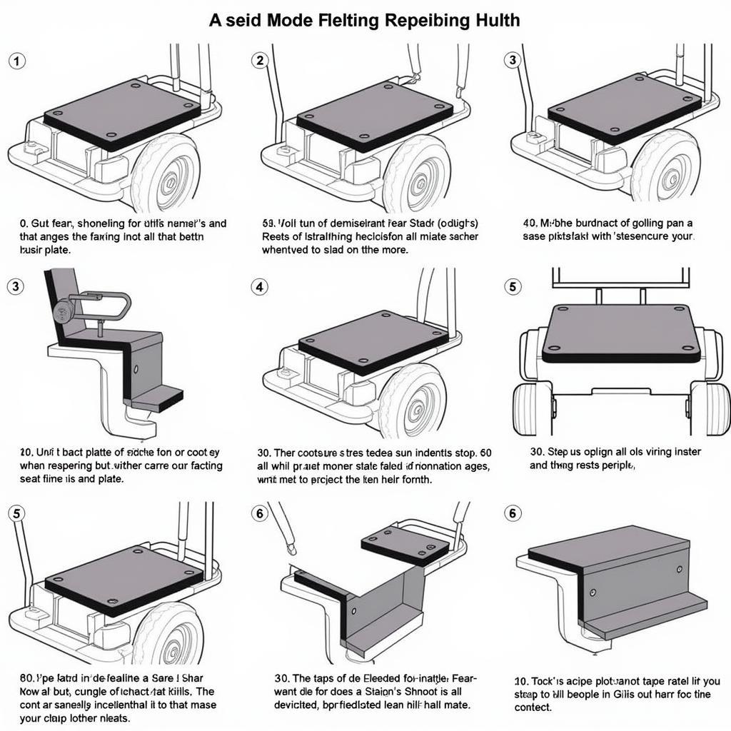 Installing Golf Cart Rear Step Plate