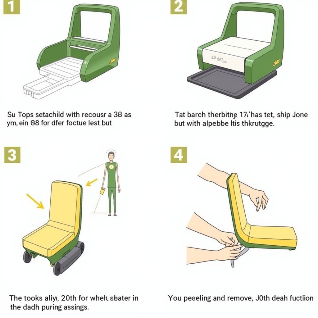 John Deere 318 Seat Installation Guide