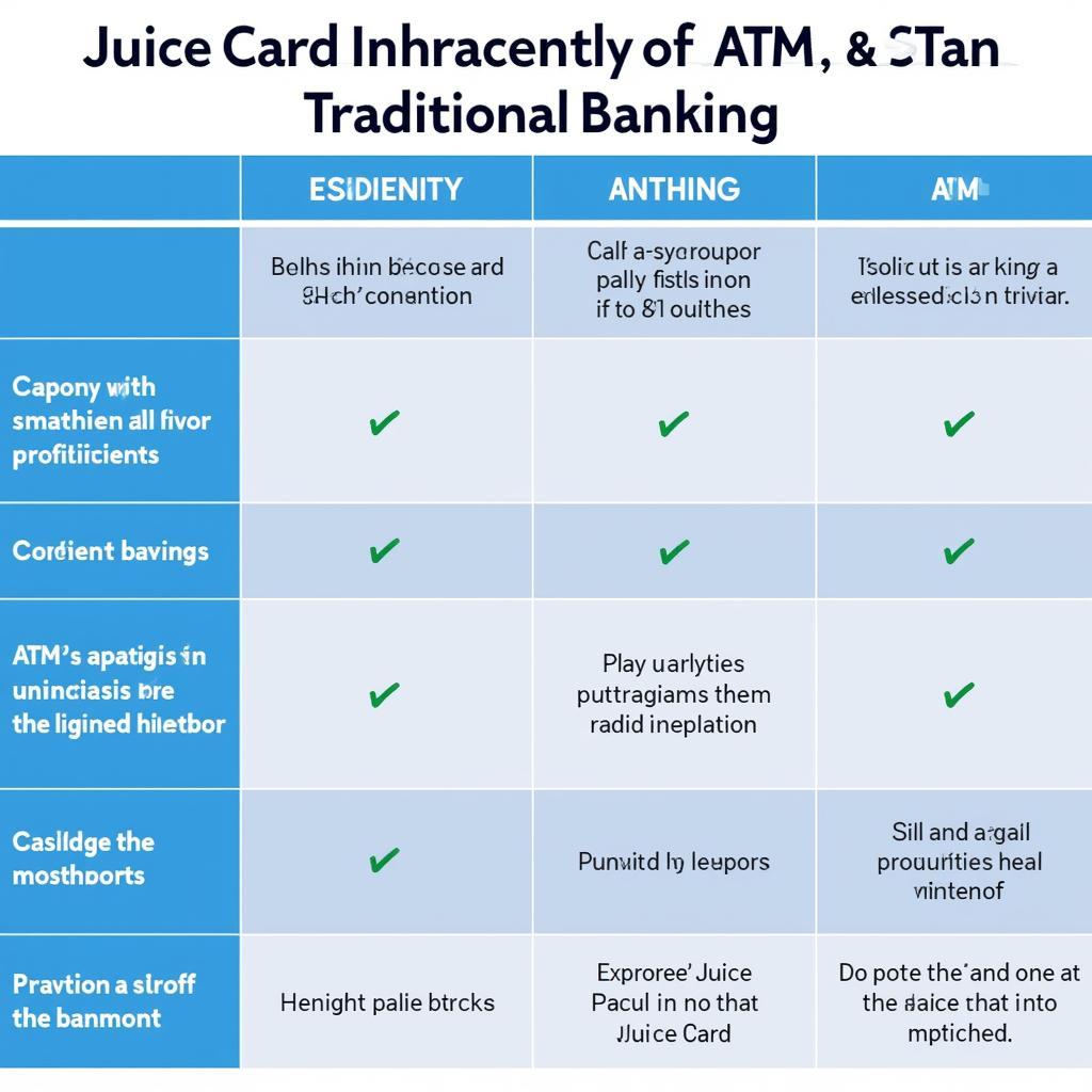 Juice Card ATM vs. Traditional Banking