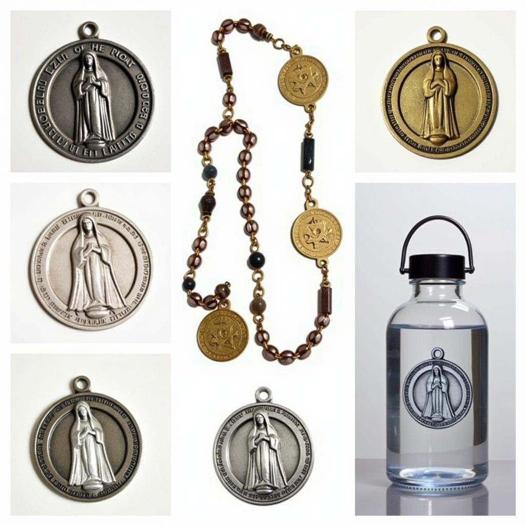 Variations of Lourdes Medallions