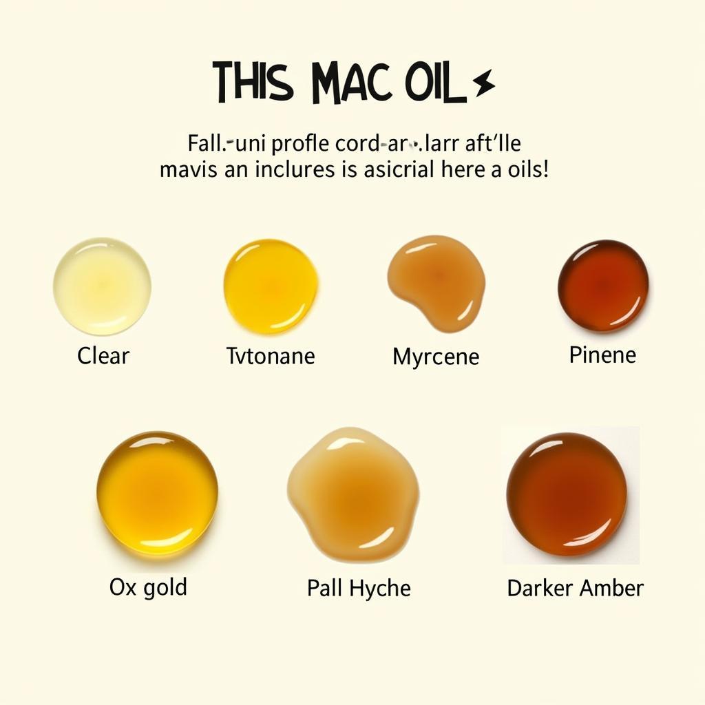 Different Mac Oil Flavors and Terpene Profiles