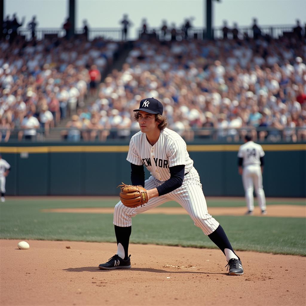 Mark Koenig in his New York Yankees Uniform