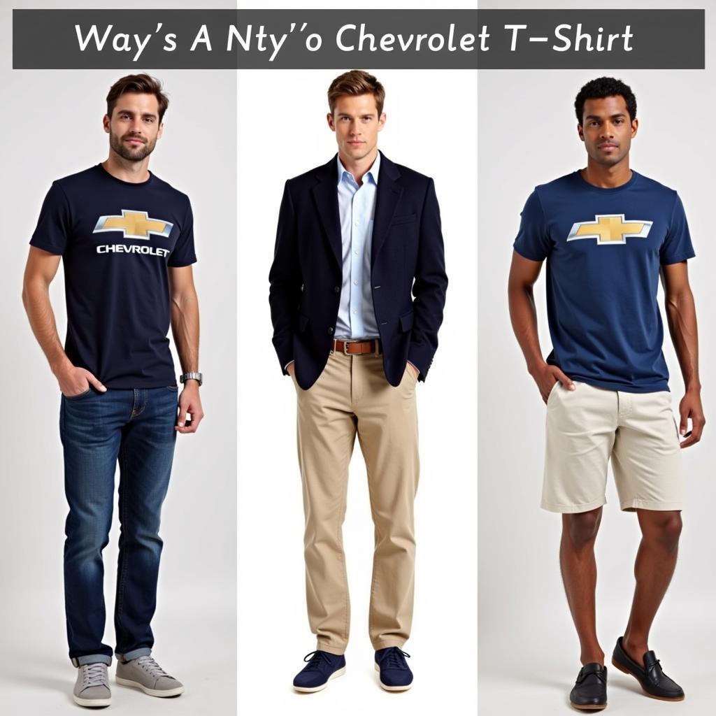 Men's Chevrolet T-Shirt: Styling Options