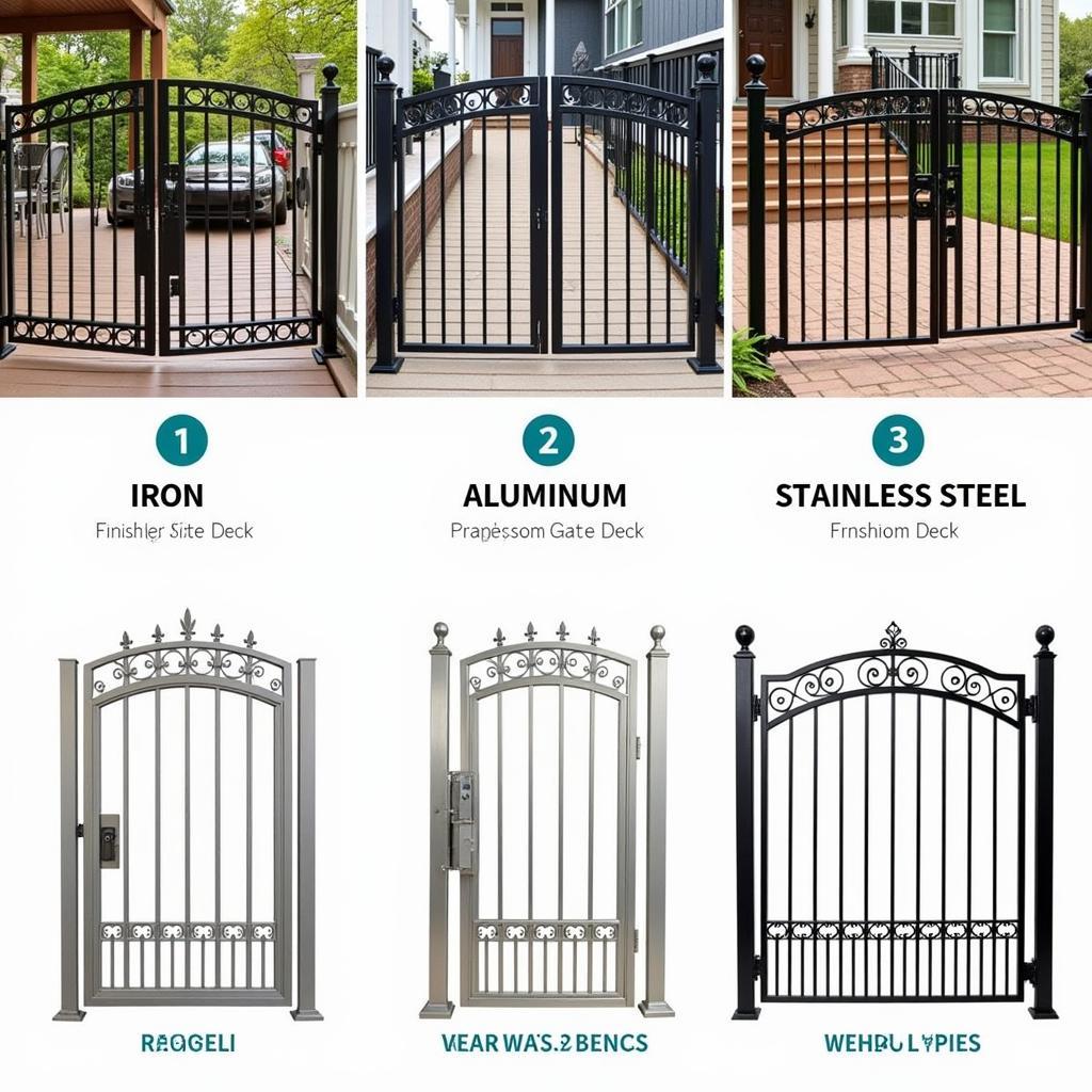 Metal Gate Options for Decks