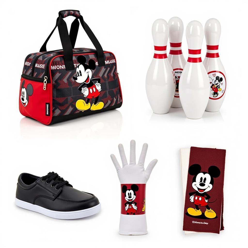 Mickey Mouse Themed Bowling Accessories