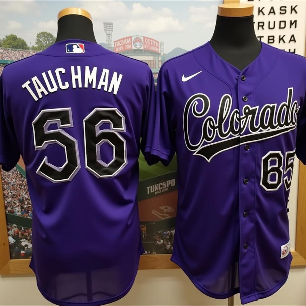 Mike Tauchman Rockies Jersey