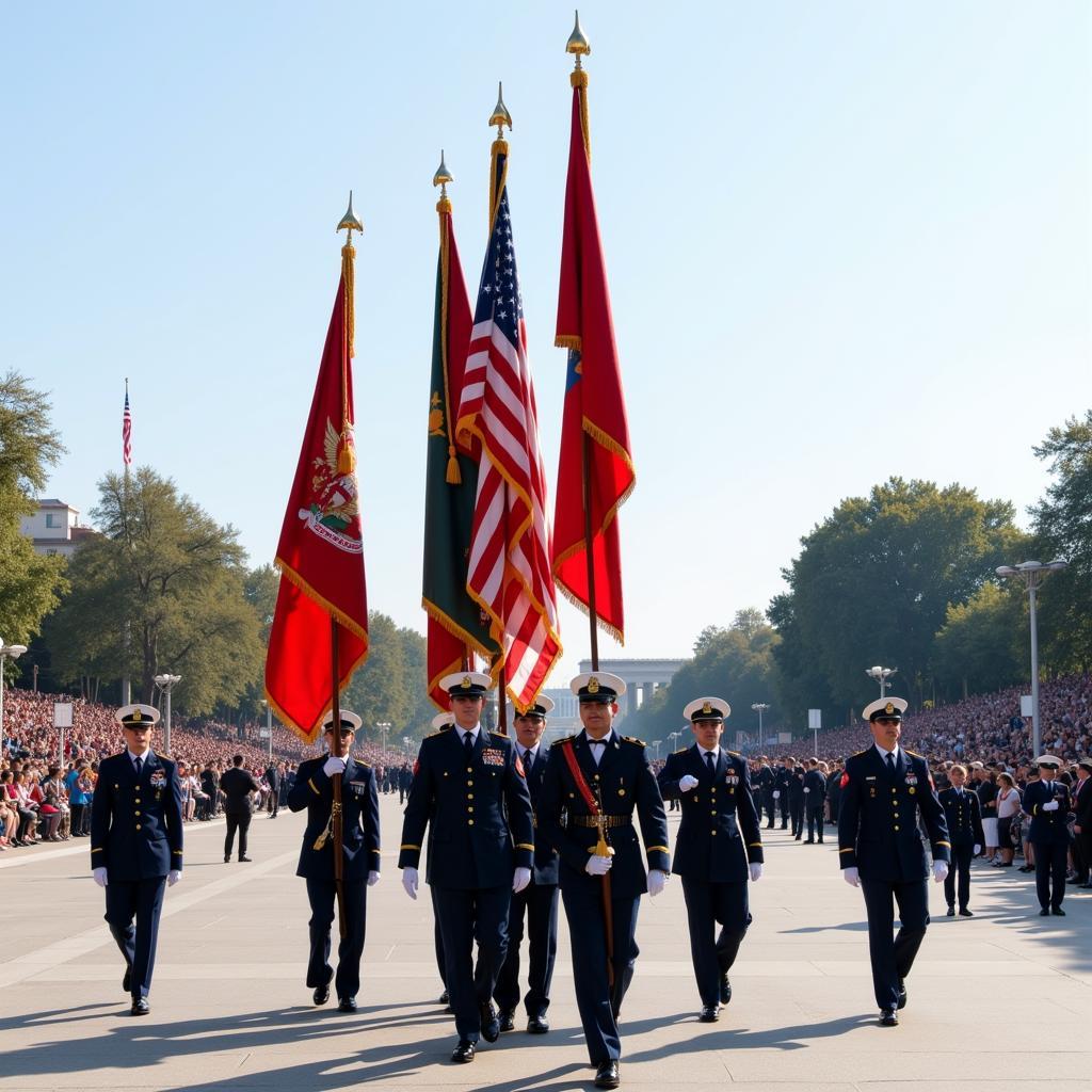 Military Flag Ceremony