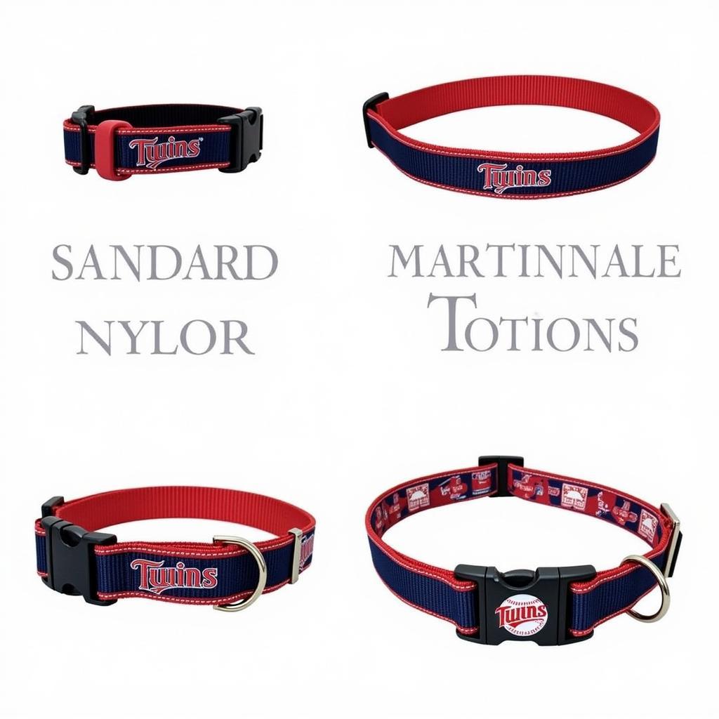 Minnesota Twins Dog Collar Types