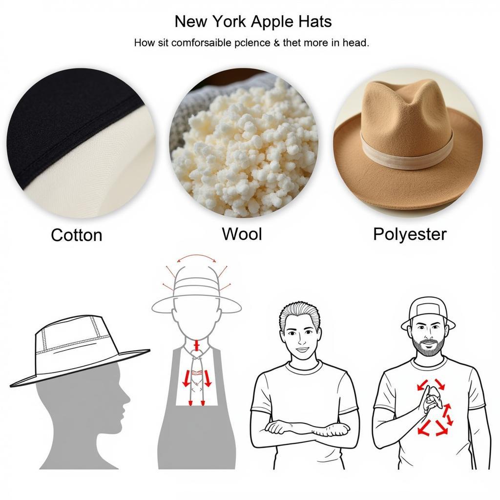 New York Apple Hat Materials and Fit