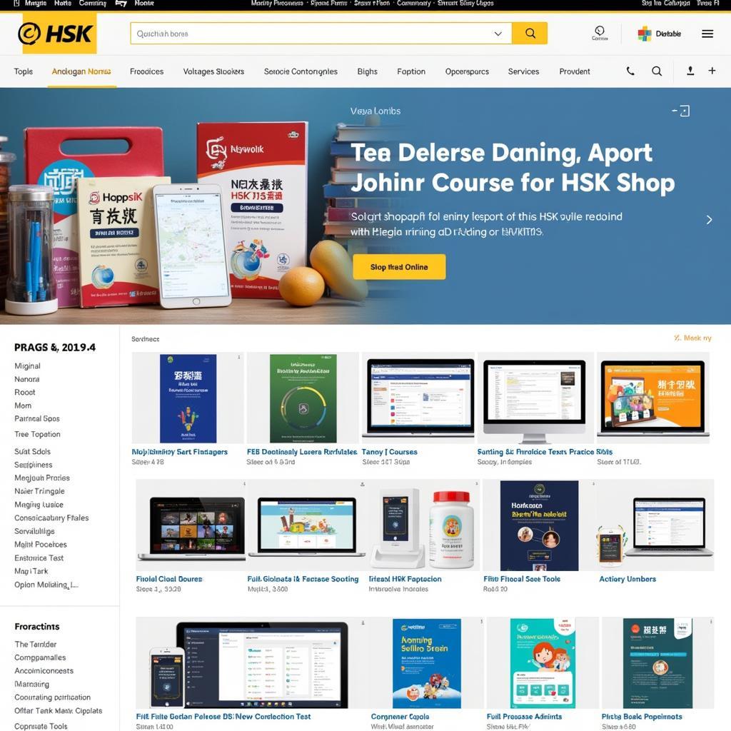 Online HSK Shop Resources