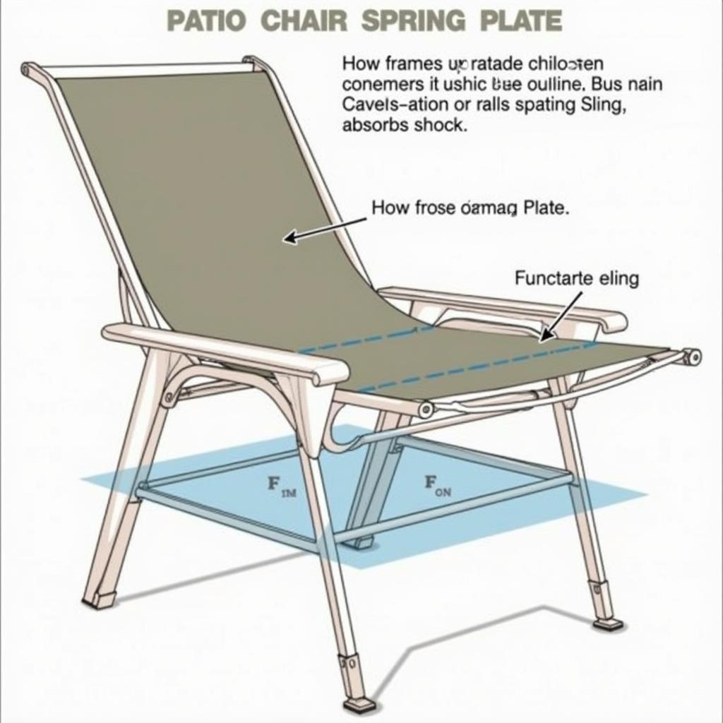 Patio Chair Spring Plate Function