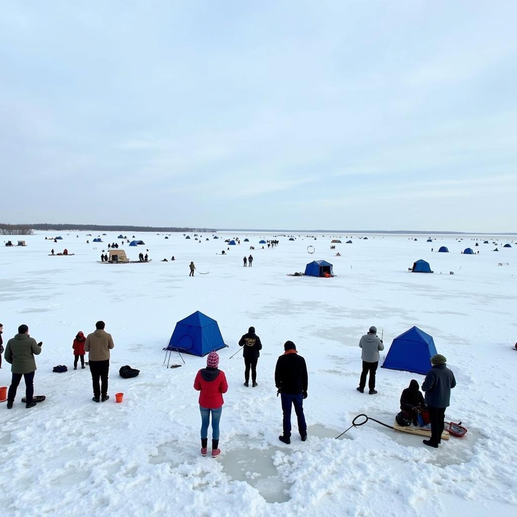 Perchville USA Ice Fishing