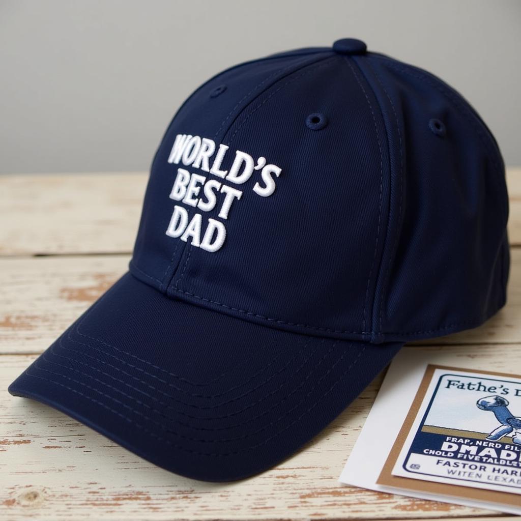 Personalized Baseball Cap for Father's Day