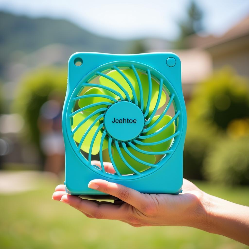 Personalized Battery Operated Fans for Summer