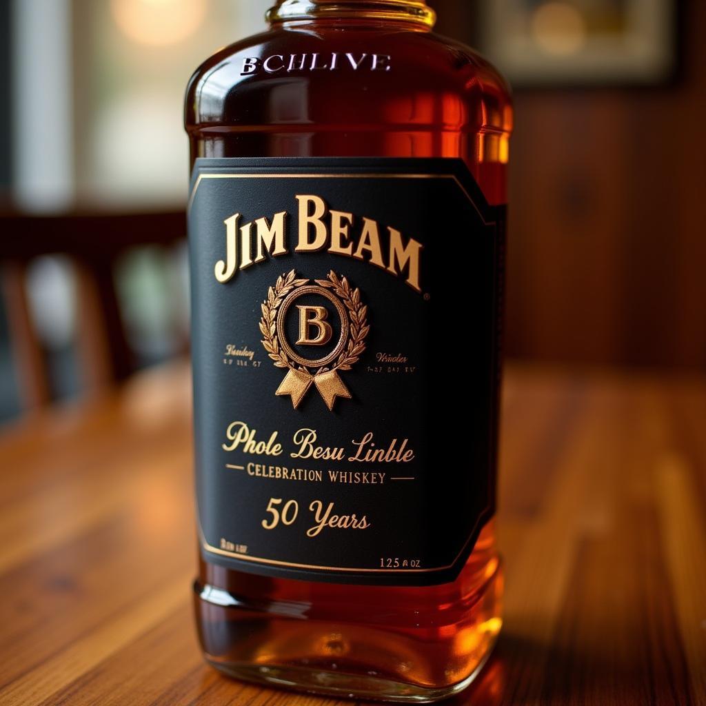 Classic Personalized Jim Beam Label Design