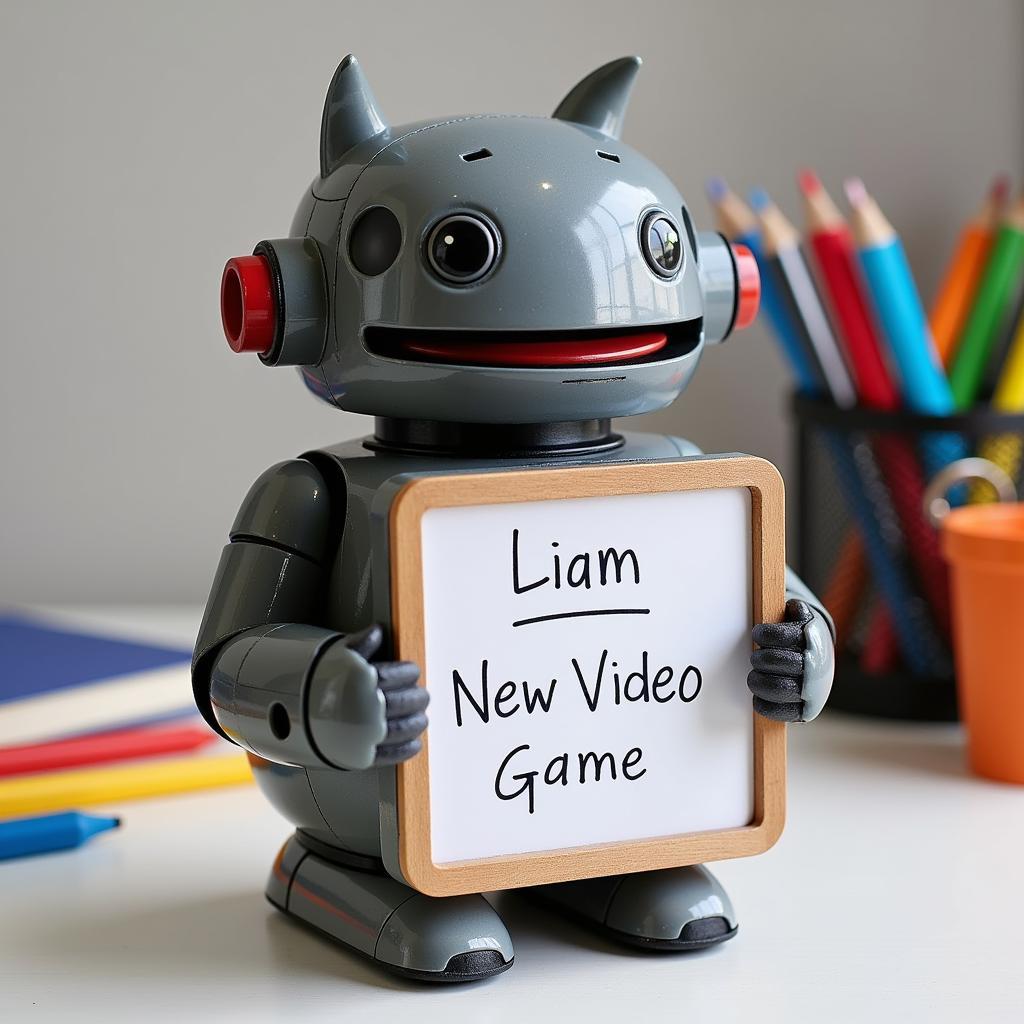 Personalized Robot Piggy Bank with Savings Goals