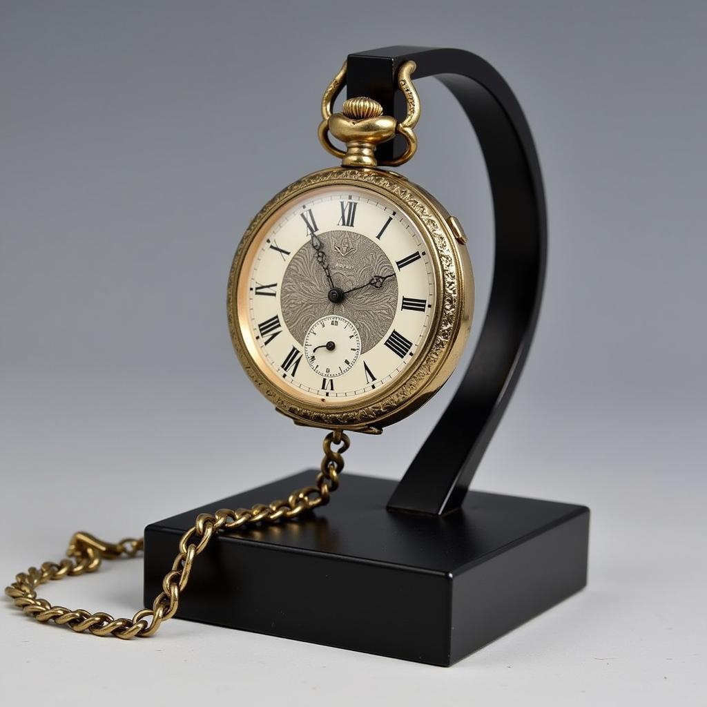 Pocket Watch Display with Lanyard